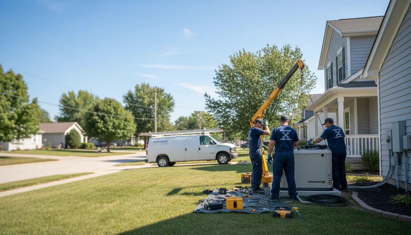Generator Installation in Palmyra, NE near me